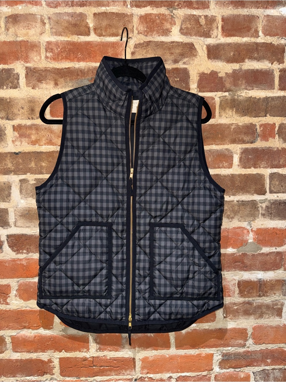 J. Crew Quilted Puffer Vest Small
